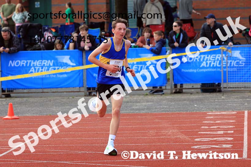 Boys Under-15s, 2024 Northern Mens 6 and Womens 4 and Youngsters Relays, Stanley Park, Blackpool.  Photo: David T. Hewitson/Sports for All Pics